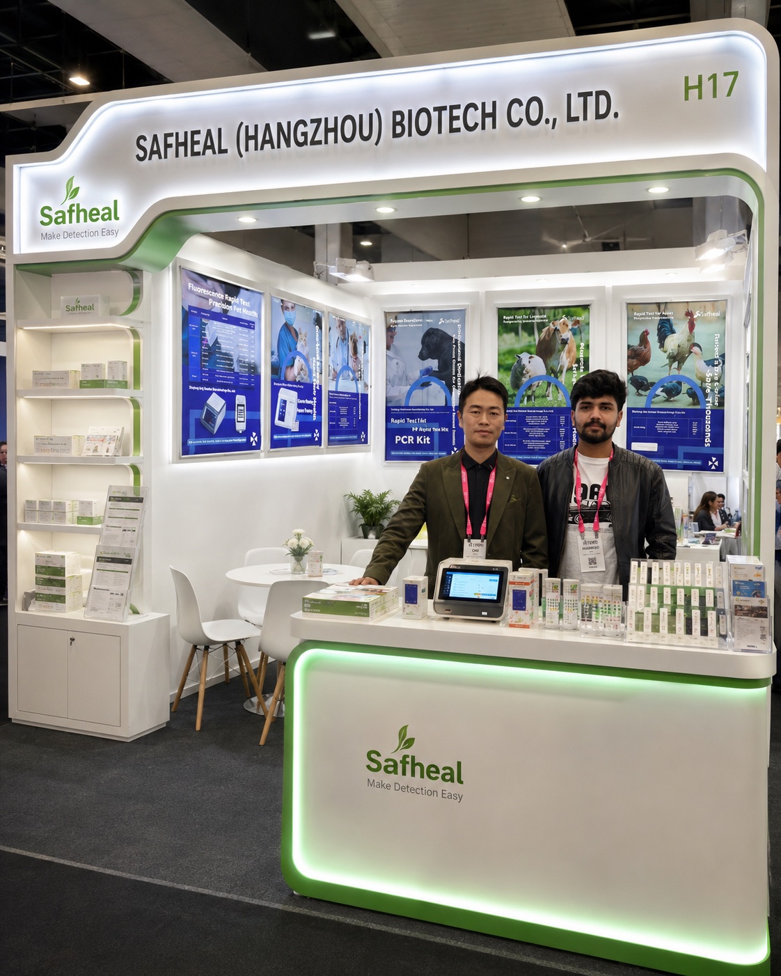 Safheal Vet Expo Australia 2025 booth