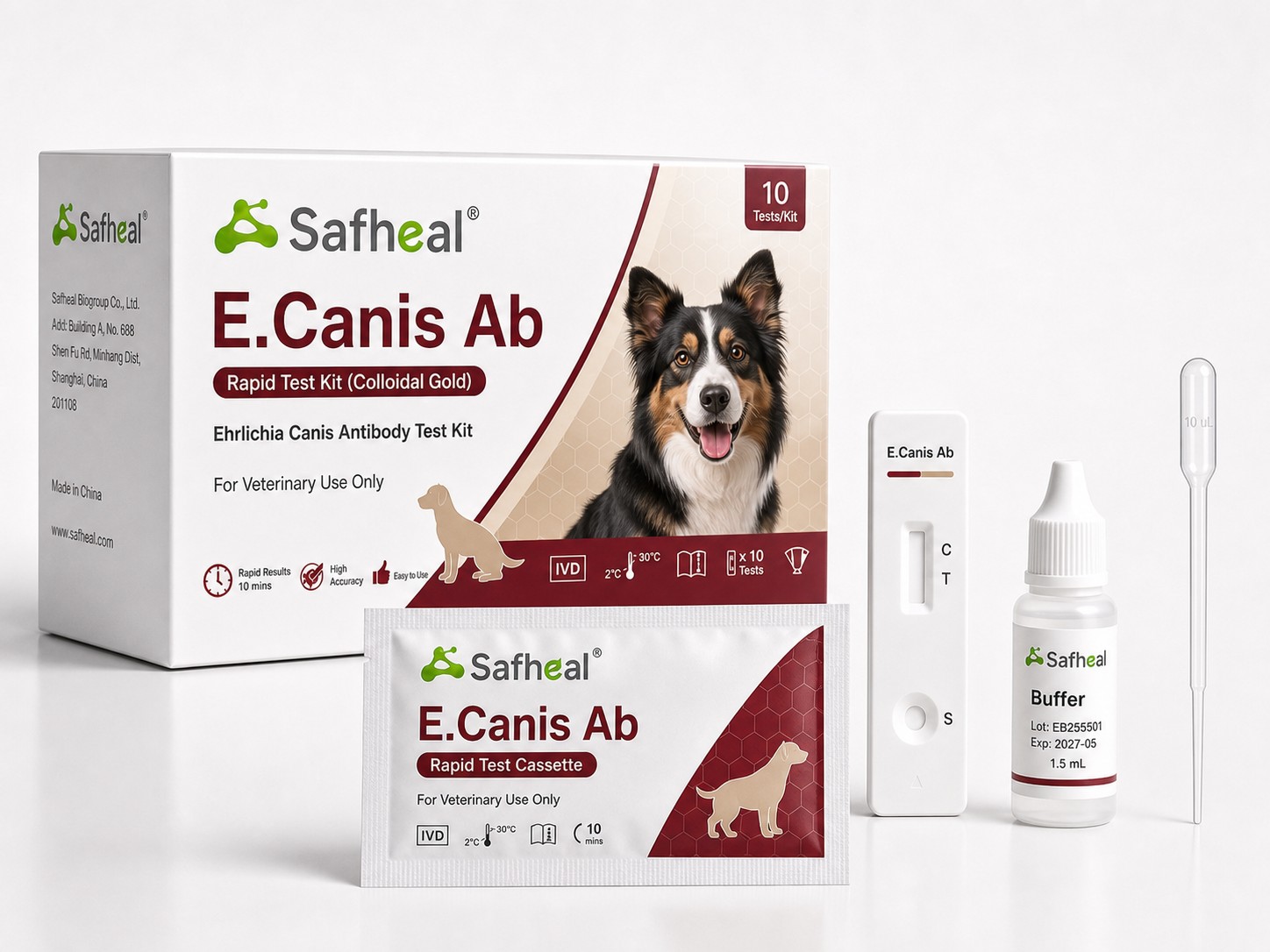 Ehrlichia Canis Antibody Rapid Test