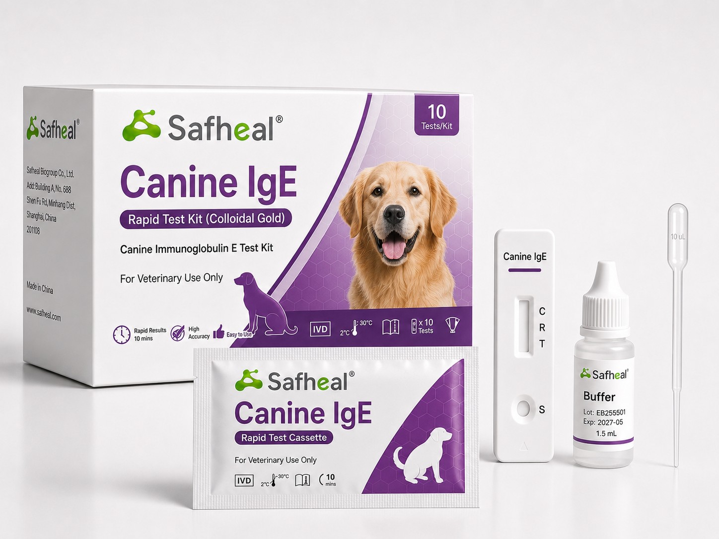 Canine IgE Rapid Test