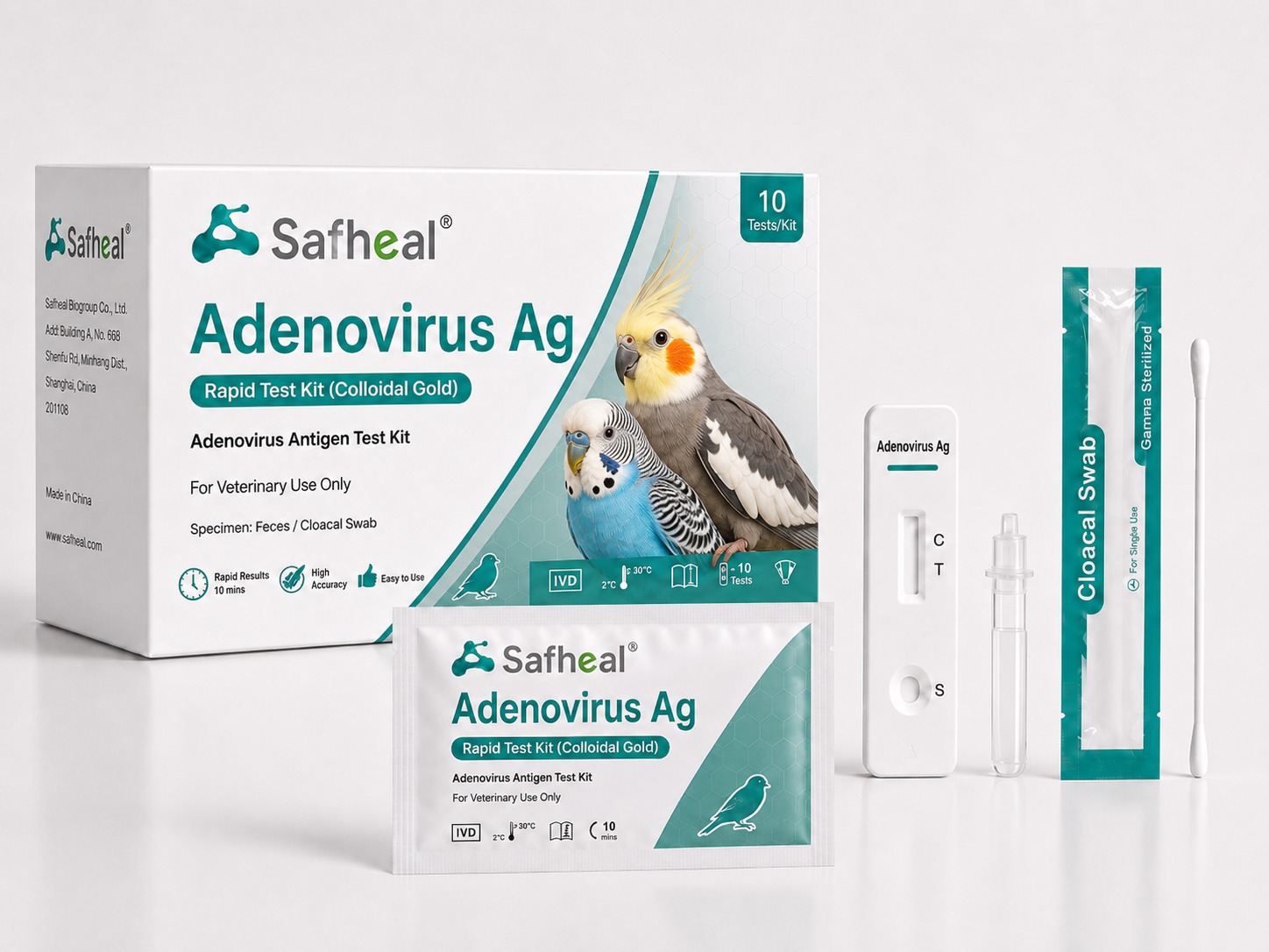 Avian Adenovirus Ag Rapid Test Kit
