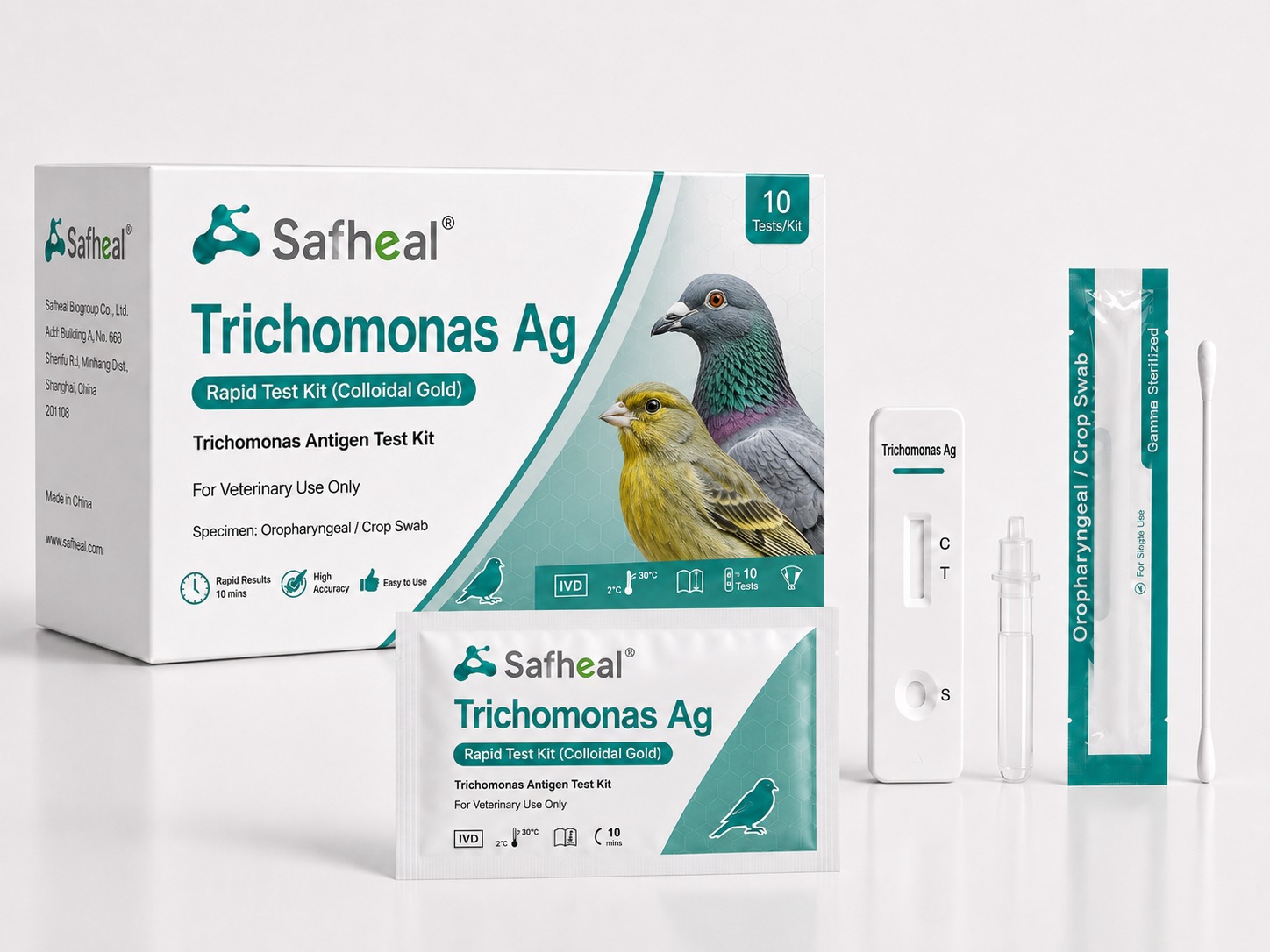 Avian Trichomonas Ag Rapid Test Kit
