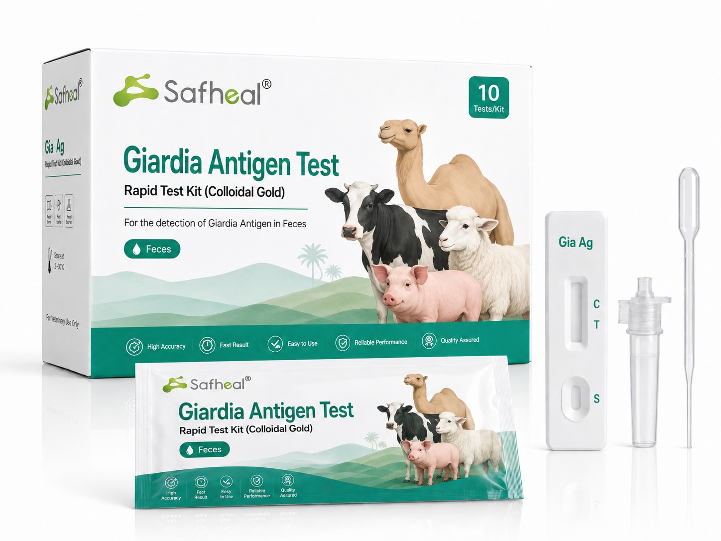 Giardia Antigen Rapid Test Kit