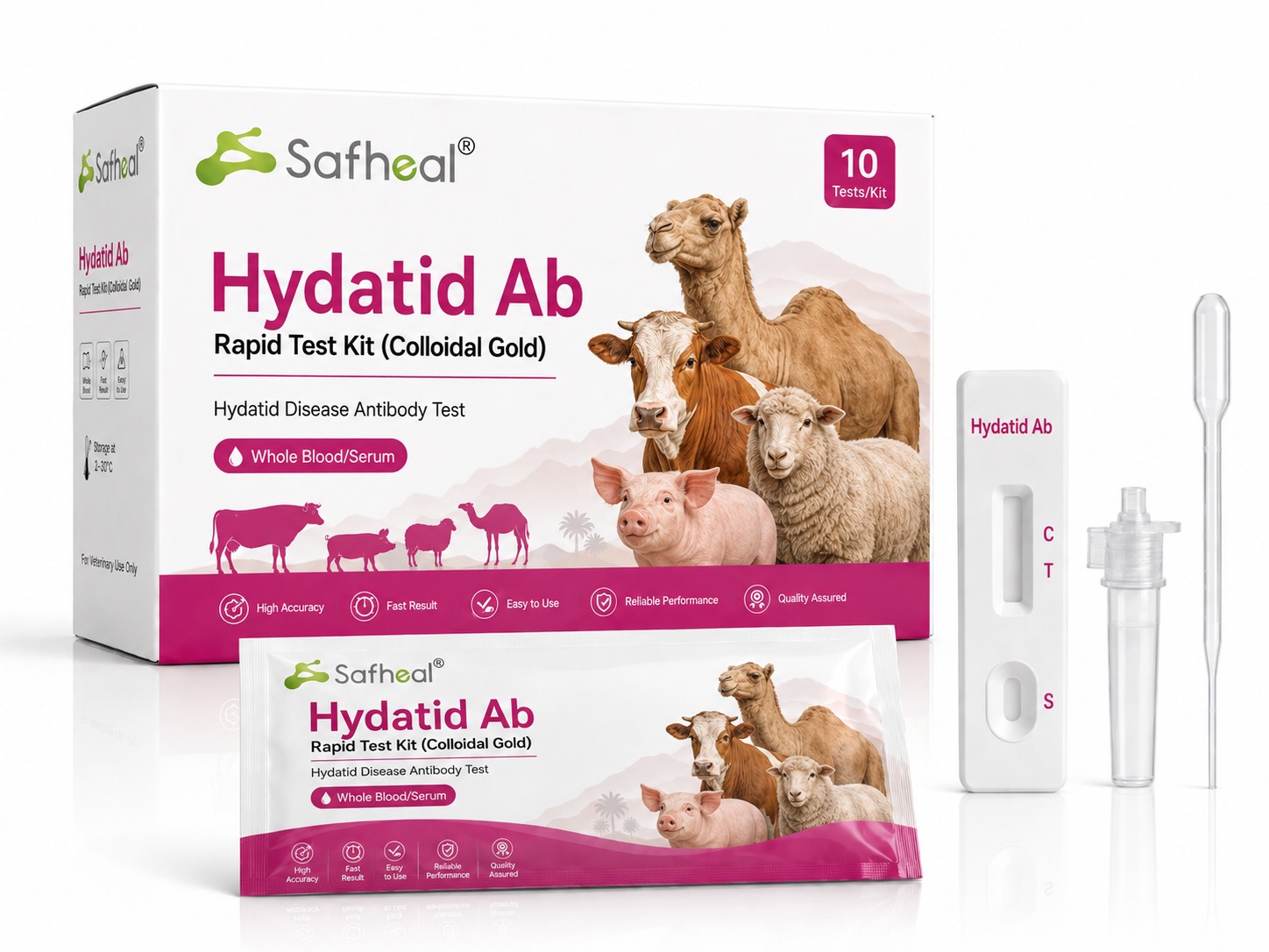 Hydatid Disease Antibody Rapid Test Kit