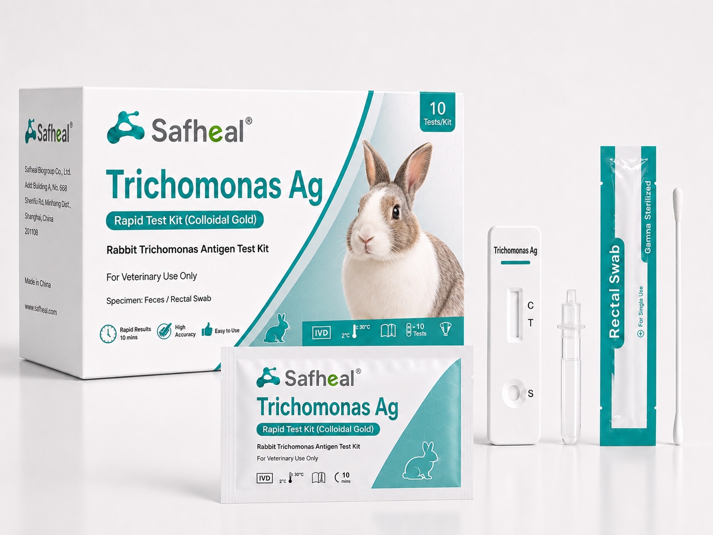 Rabbit Trichomonas Antigen Rapid Test Kit