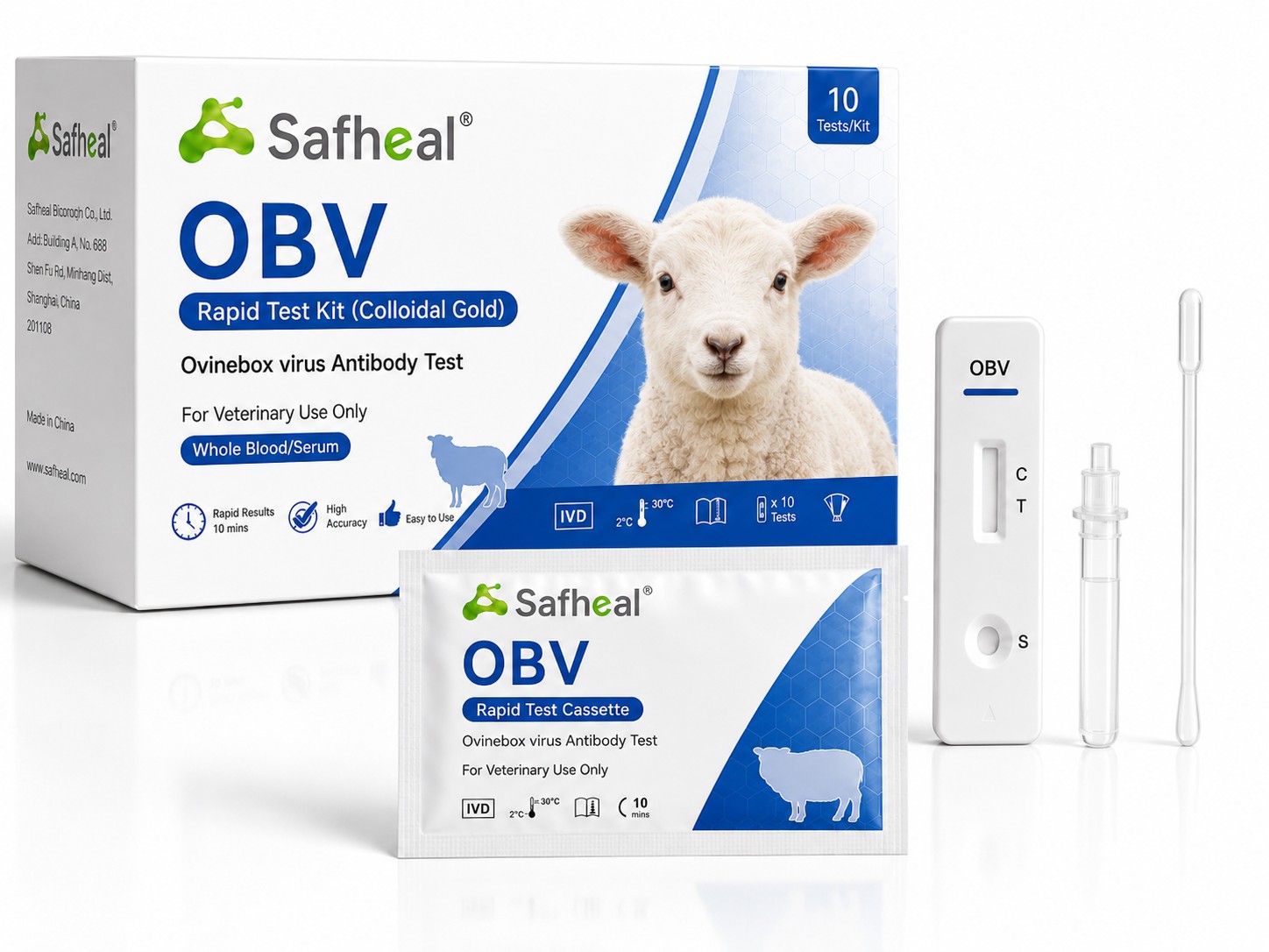 virus del vaiolo ovino anticorpo kit per test rapido