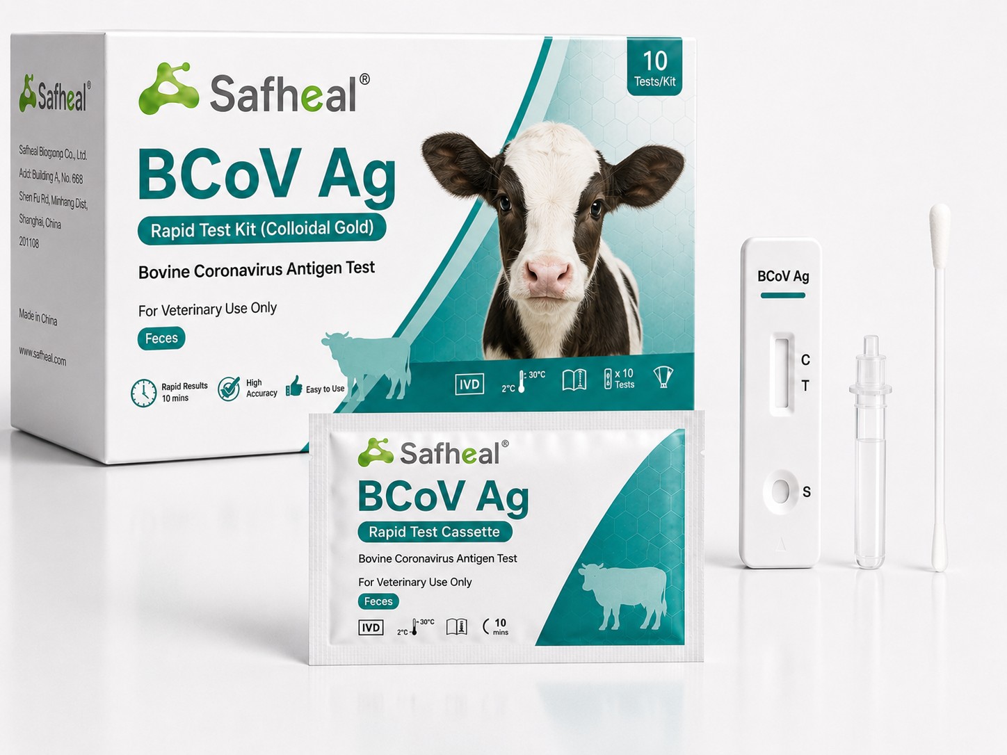 bovino coronavirus antigene kit per test rapido