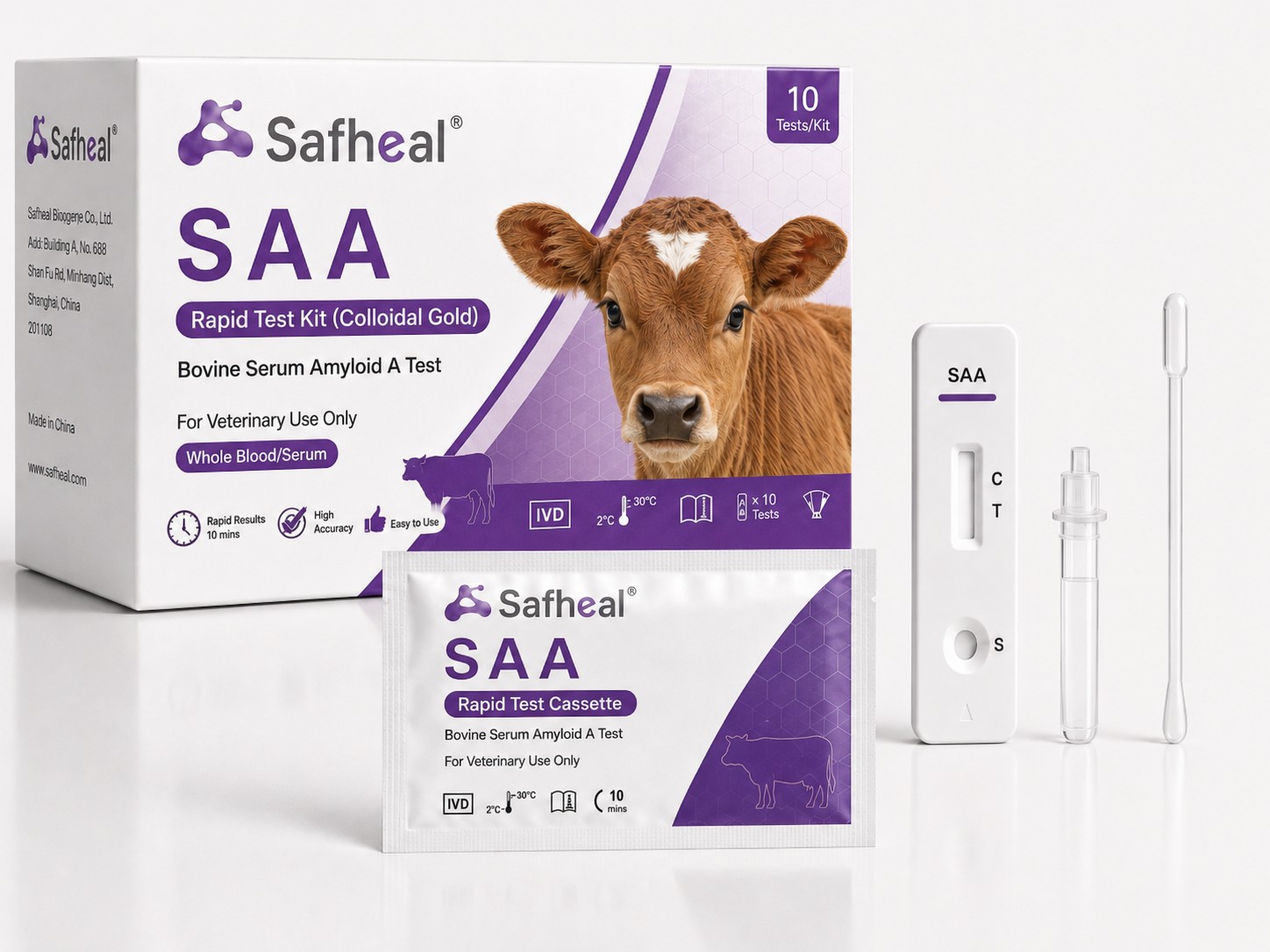 bò amyloid A huyết thanh (SAA) bộ xét nghiệm nhanh